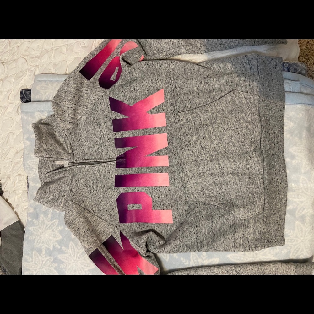 PINK quarter zip